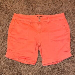 Size 16 Coral Torrid Shorts